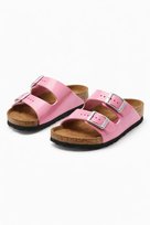 BIRKENSTOCK KLAPKI DAMSKIE RÓŻOWE LAKIEROWANE Z KLAMRAMI 26 I4A Birkenstock
