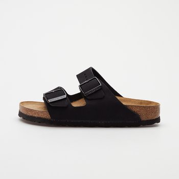 Birkenstock Sandały Damskie Arizona SFB NUBUCK Black - US 9 / EU 40 / 26 CM - Birkenstock