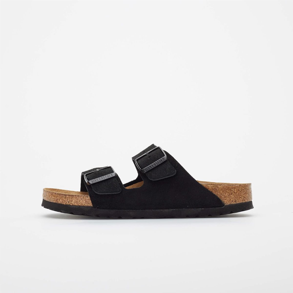 Birkenstock Sandały damskie Arizona SFB Suede Black 951323 - US 9