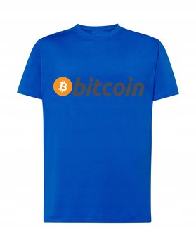 Bitcoin T-shirt Męski Logo Nadruk Rozm.M - Inna marka