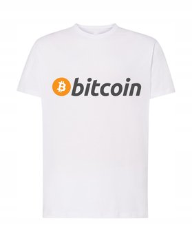 Bitcoin T-shirt Męski Logo Nadruk Rozm.XS - Inna marka