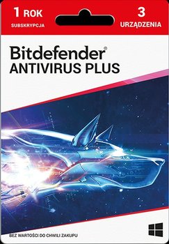 Bitdefender Antivirus Plus 3 urządzenia - 12 miesięcy
