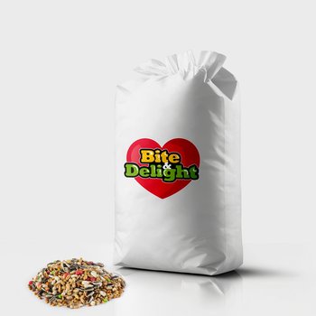 Bite & Delight Karma dla papug średnich - Zbilansowane źródło witamin 10 kg - Inna marka