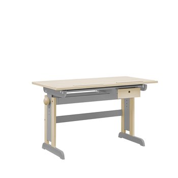 Biurko dla dzieci drewniane 109 cm Inmondo - Room to discover TIPOO z regulacją wysokości - Meble Matkowski Sp. Z o.o, Inmondo - Room to discover