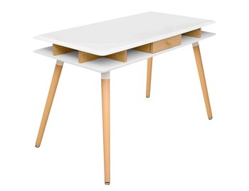 Biurko dla dzieci nowoczesne białe 120 cm MIA home Modus - MIA home