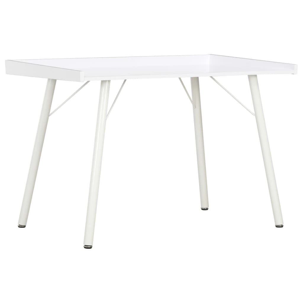 Biurko dla dzieci nowoczesne białe 80 cm vidaXL