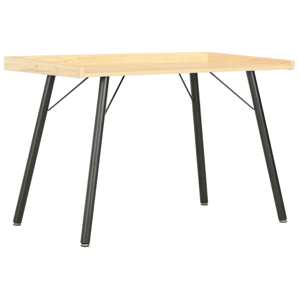 Biurko dla dzieci nowoczesne brązowe 90 cm vidaXL