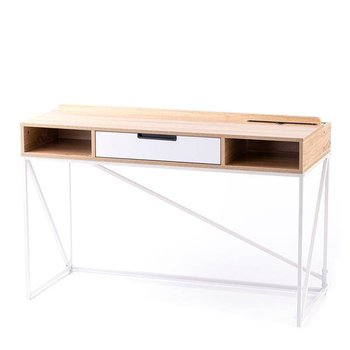 Biurko dla dzieci nowoczesne dąb 120 cm Homede Odel - Homede
