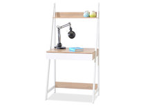 Biurko dla dzieci nowoczesne dąb sonoma 74 cm MEBEL-PARTNER z półką i szufladą