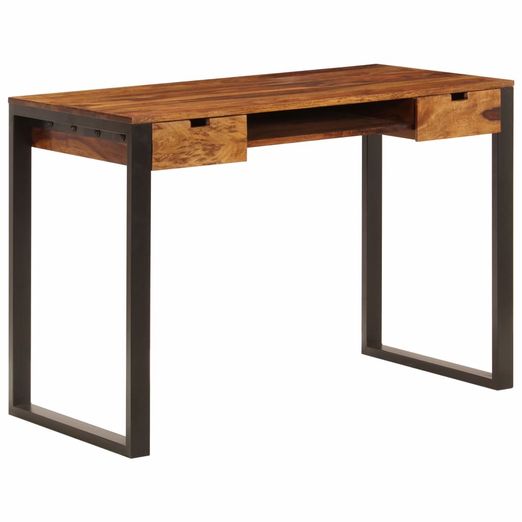 Biurko dla dzieci nowoczesne palisander 110 cm vidaXL