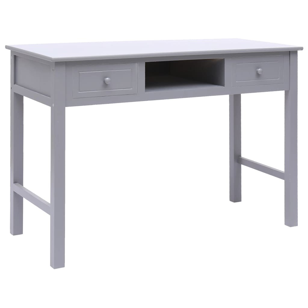 Biurko dla dzieci tradycyjne białe 110 cm vidaXL