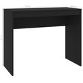 Biurko dla dzieci tradycyjne czarne 90 cm vidaXL  - vidaXL