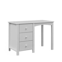 Biurko dla dzieci tradycyjne szare 105 cm Inmondo - Room to discover 3S