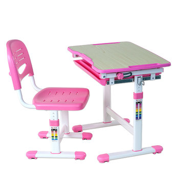 Biurko dla przedszkolaka różowe 66,4 cm Fun Desk Piccolino z regulacją wysokości - Fun Desk