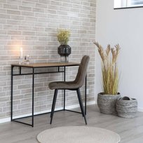 Biurko do gabinetu nowoczesne dąb 100 cm House Nordic Avery