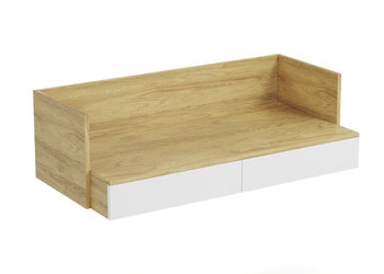 Biurko do gabinetu nowoczesne drewniane 110 cm Halmar Mobius - Halmar