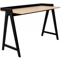 Biurko do gabinetu tradycyjne brązowe 100 cm King Home Compas