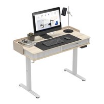 Biurko elektryczne Mark Adler Leader 8.0, Regulowane, z portami USB, Białe