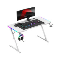 Biurko Gamingowe Huzaro Hero 2.5 RGB White