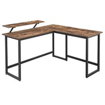 BIURKO KOMPUTEROWE NAROŻNE STÓŁ STOLIK LOFT