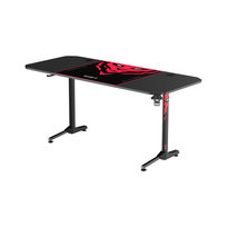 Biurko młodzieżowe gamingowe czarne 160 cm Diablo Chairs X-Mate
