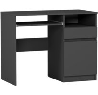 Biurko młodzieżowe tradycyjne Antracyt 96 cm Mobene Modern
