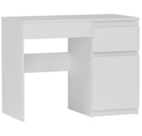 Biurko młodzieżowe tradycyjne białe 96 cm Mobene Modern N31