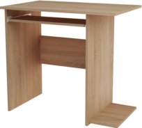 Biurko młodzieżowe tradycyjne Dąb Sonoma 80 cm Meble-Bestseller BOLEK B017