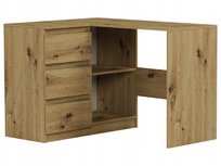 Biurko Narożne Komputer Artisan N4L Lewe