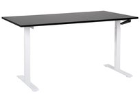 Biurko regulowane Manualny 160 x 72 cm Czarny DESTINES