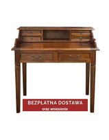 Biurko / Sekretarzyk Drewniany Kolonialny Mahoń (6)