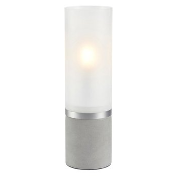 Biurkowa lampka Molo 108594 Markslojd tuba szklana betonowa biała - Markslojd