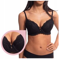 Biustonosz Agio DB-9222 My Body Push up czarny - 95C Agio Milano
