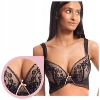 Biustonosz Agio Push Up DB-9318 czarny - 65E Agio Milano