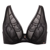 Biustonosz Alles ETHER M Bralette czarny 75E Alles
