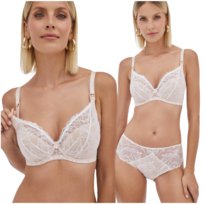 Biustonosz alles mama sia u do karmienia biały/beż 70c Alles
