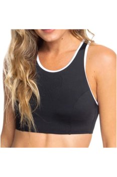 Biustonosz damski Roxy Fitness Solid Crop Top sportowy kąpielowy-XS - Roxy