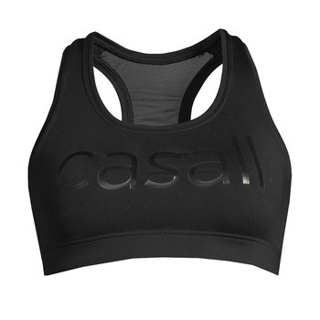 Biustonosz fitness Casall Iconic Wool Sports czarny 18850 L, A/B-cup - Casall