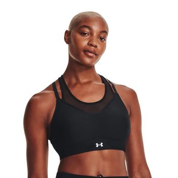 UNDER ARMOUR WOMEN'S INFINITY LOW SPORTS BRA 1351985-001 Black