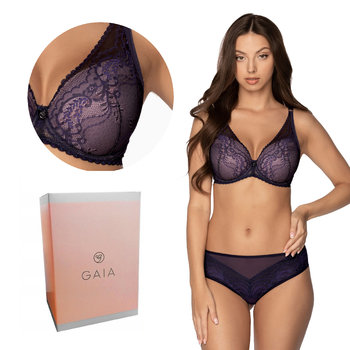 Biustonosz GAIA Push Up Irene 1183 granatowy  70B - GAIA