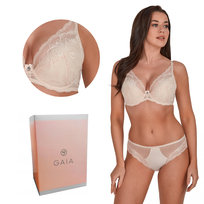 Biustonosz GAIA Push Up Vika 1200 beżowy  70C GAIA