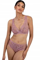 Biustonosz koronkowy Bralette Essenza Rosa subtelny róż Alles 85E Alles