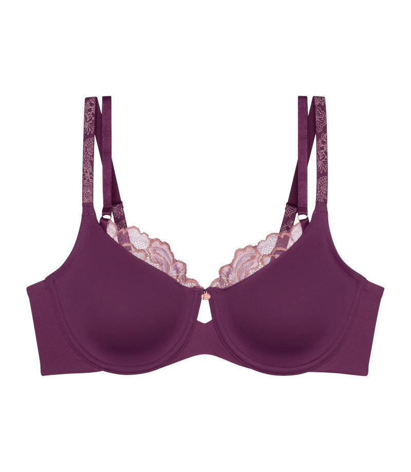 Triumph Wild Rose Sensation – Confezione Da 2 Reggiseni W01, Modellante Con Pizzo, Taglie Comode