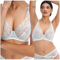 Biustonosz miękki wygodna koronkowa braletka Alles SOFT BLUR M BRALETTE 85D Alles
