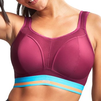 Biustonosz Panache Sport Non Wired 7341B-CRANBERRY 32C - PANACHE