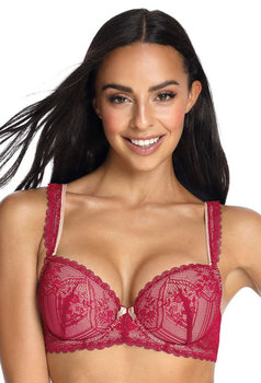 Biustonosz push-up bordo Rosel M-3402/11-70A - MAT Lingerie