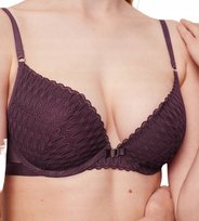 Biustonosz push-up brązowy Triumph Aura Spotlight T WHU rozmiar 75E Triumph