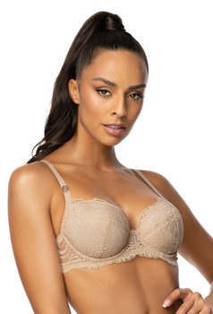 Biustonosz push-up jasny beż Darlene M-3635/11-85D - MAT Lingerie