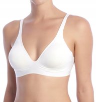 Biustonosz Sloggi Body Adapt T-Shirt Bra XS Biały Usztywniany Bezszwowy Sloggi
