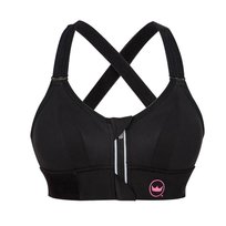 Biustonosz Sportowy Shefit Czarny Z Różem Regulowany 2Xl Shefit